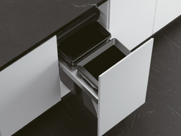 厨房垃圾桶（可外挂）钛空灰