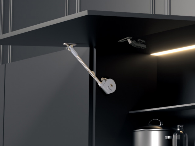 阻尼上翻折叠支撑