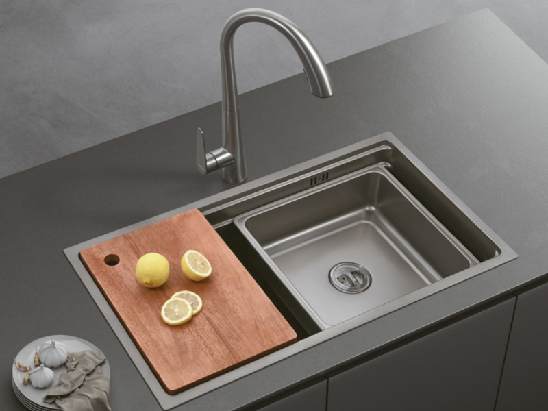 304不锈钢多功能手自一体单槽