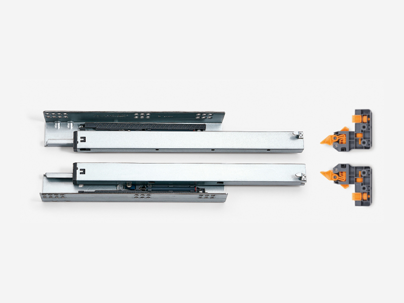 三节同步隐藏轨 带把手