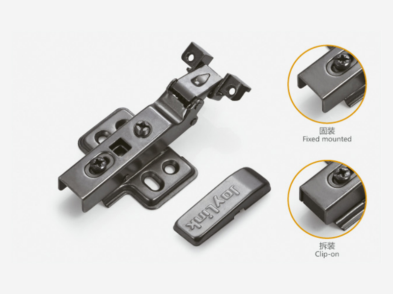 -45°铝框门铰链 