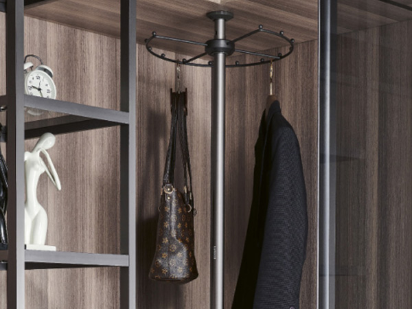 转角三层多功能旋转架